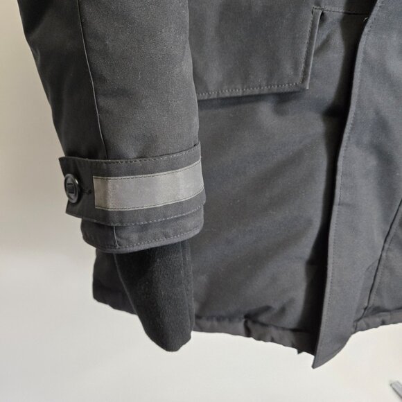 Canada Goose Sherridon Men's Parka Jacket Black - Size Small (Label 2073MB) - Picture 3 of 11